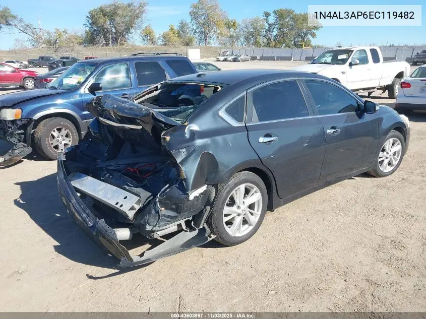 1N4AL3AP6EC119482 2014 Nissan Altima 2.5 Sl