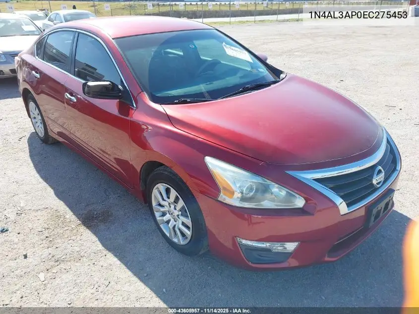 1N4AL3AP0EC275453 2014 Nissan Altima 2.5 S