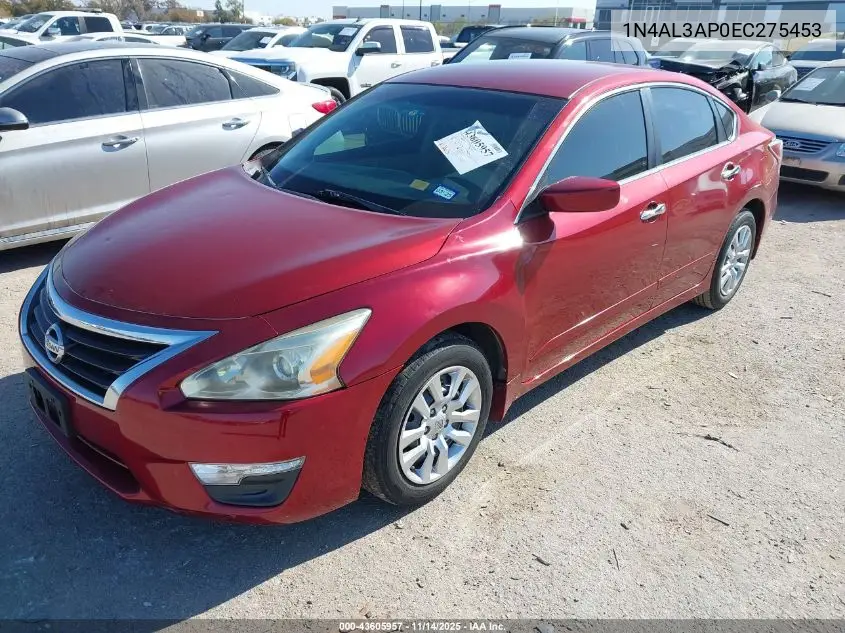 1N4AL3AP0EC275453 2014 Nissan Altima 2.5 S