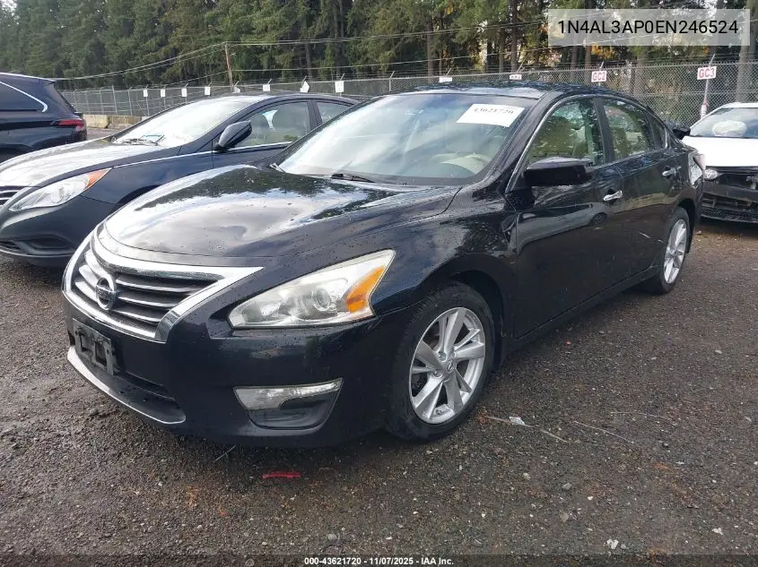 1N4AL3AP0EN246524 2014 Nissan Altima 2.5 Sv