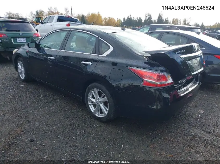1N4AL3AP0EN246524 2014 Nissan Altima 2.5 Sv