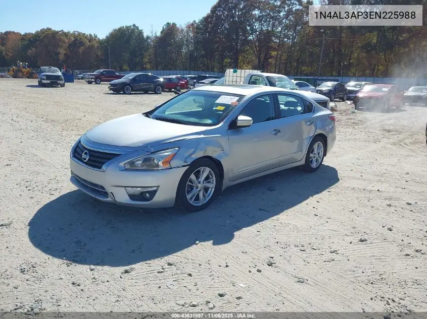 1N4AL3AP3EN225988 2014 Nissan Altima 2.5 Sl