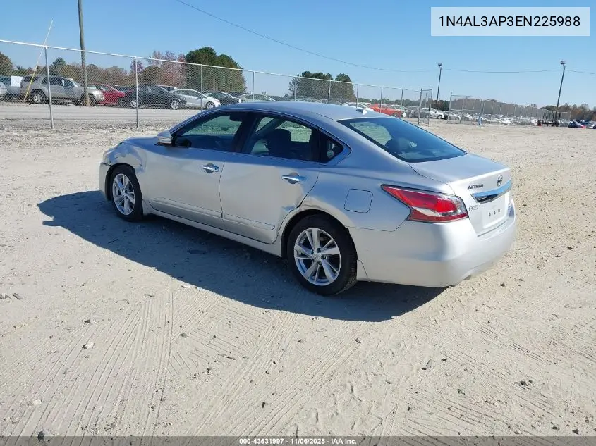 1N4AL3AP3EN225988 2014 Nissan Altima 2.5 Sl
