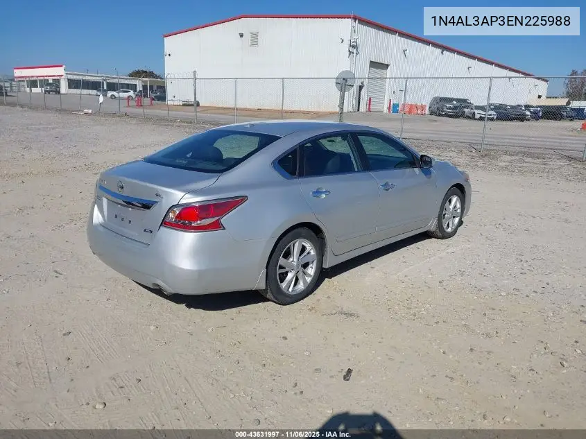 1N4AL3AP3EN225988 2014 Nissan Altima 2.5 Sl