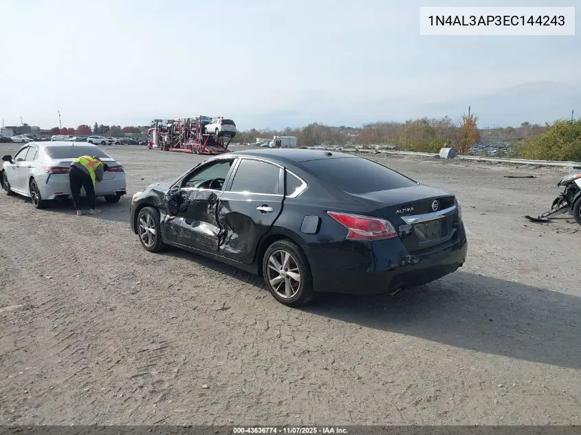 1N4AL3AP3EC144243 2014 Nissan Altima 2.5 Sv