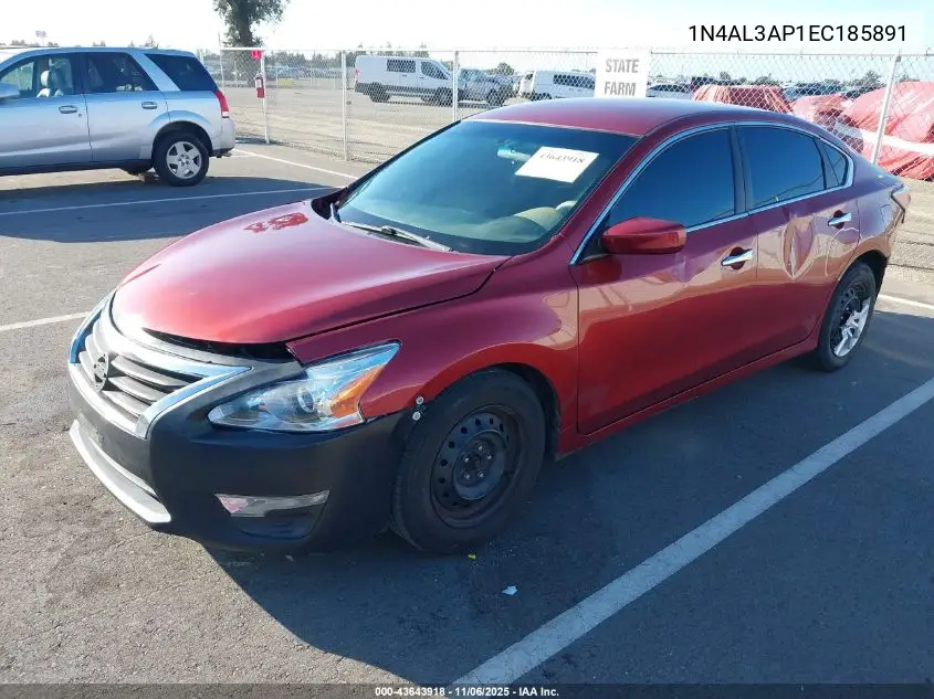 1N4AL3AP1EC185891 2014 Nissan Altima 2.5