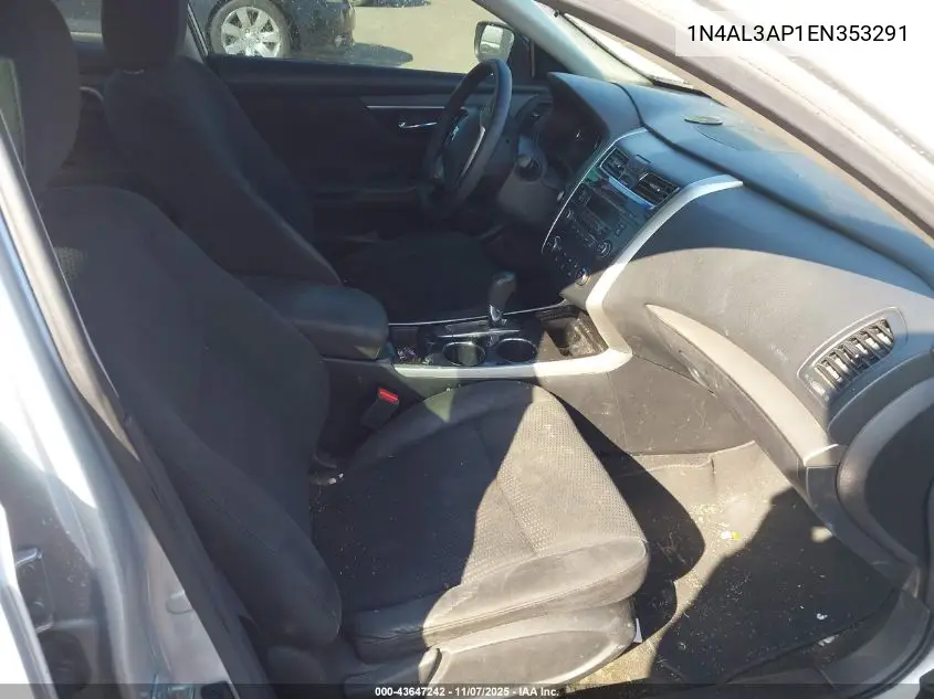 1N4AL3AP1EN353291 2014 Nissan Altima 2.5/2.5 S/2.5 Sl/2.5 Sv