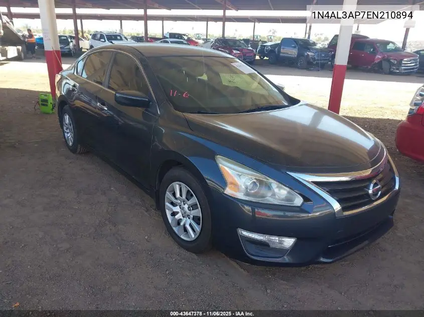 1N4AL3AP7EN210894 2014 Nissan Altima 2.5 S