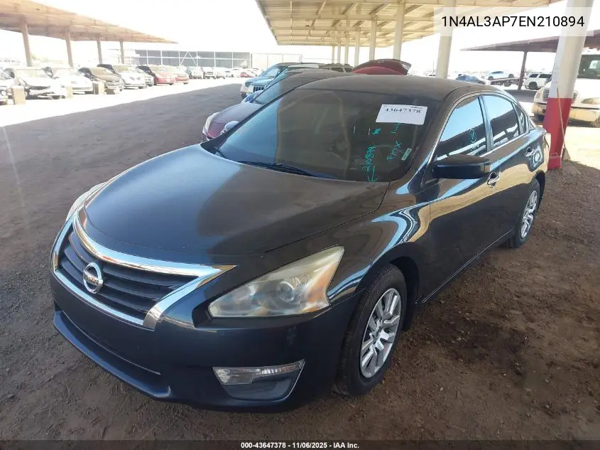 1N4AL3AP7EN210894 2014 Nissan Altima 2.5 S