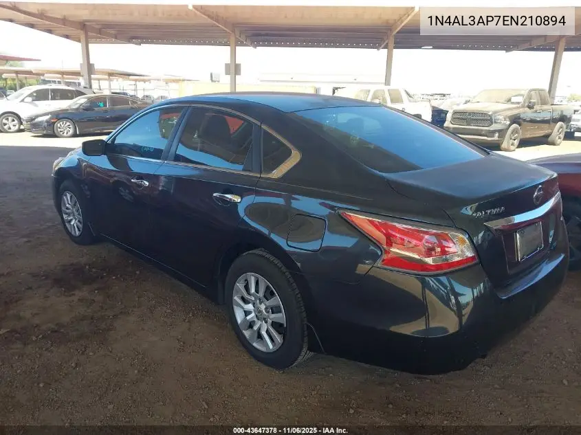 1N4AL3AP7EN210894 2014 Nissan Altima 2.5 S