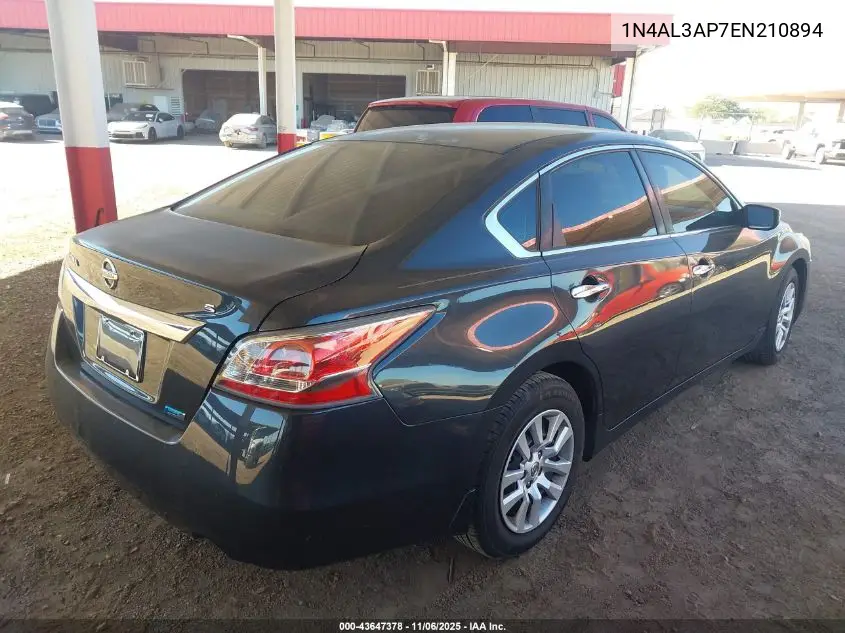 1N4AL3AP7EN210894 2014 Nissan Altima 2.5 S