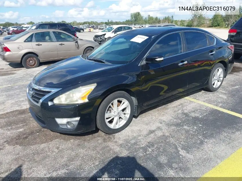 1N4AL3AP0EC316079 2014 Nissan Altima 2.5 Sl