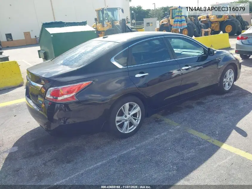 1N4AL3AP0EC316079 2014 Nissan Altima 2.5 Sl