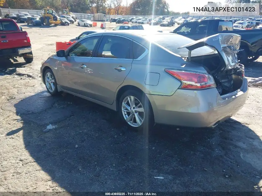 1N4AL3APXEC101423 2014 Nissan Altima 2.5 Sv