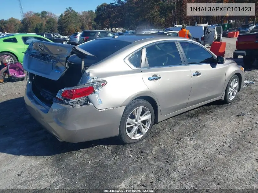 1N4AL3APXEC101423 2014 Nissan Altima 2.5 Sv