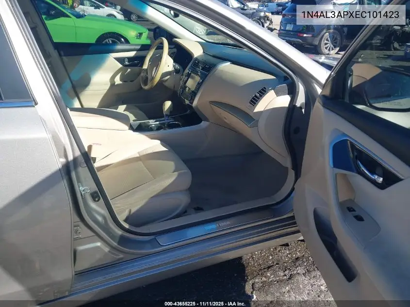 1N4AL3APXEC101423 2014 Nissan Altima 2.5 Sv