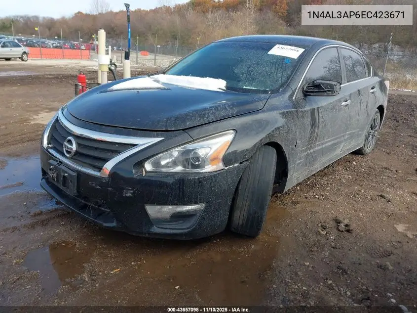 1N4AL3AP6EC423671 2014 Nissan Altima 2.5/2.5 S/2.5 Sl/2.5 Sv