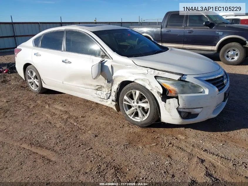 1N4AL3AP1EC105229 2014 Nissan Altima 2.5 Sl