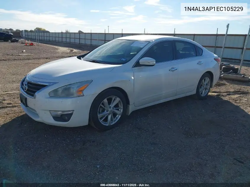1N4AL3AP1EC105229 2014 Nissan Altima 2.5 Sl