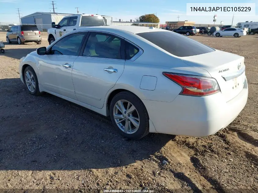 1N4AL3AP1EC105229 2014 Nissan Altima 2.5 Sl