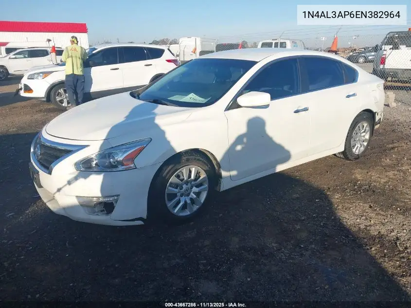 1N4AL3AP6EN382964 2014 Nissan Altima 2.5/2.5 S/2.5 Sl/2.5 Sv
