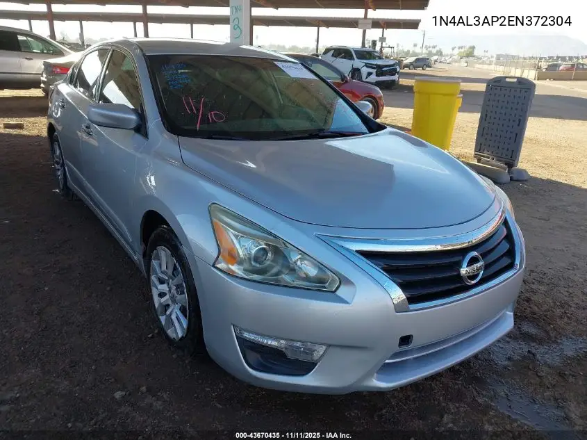 1N4AL3AP2EN372304 2014 Nissan Altima 2.5 S