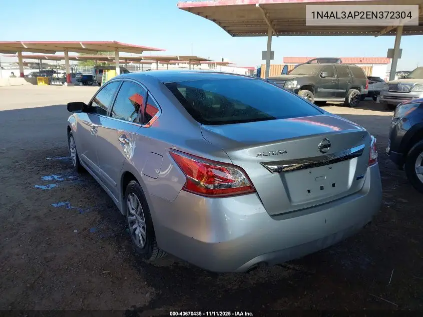1N4AL3AP2EN372304 2014 Nissan Altima 2.5 S