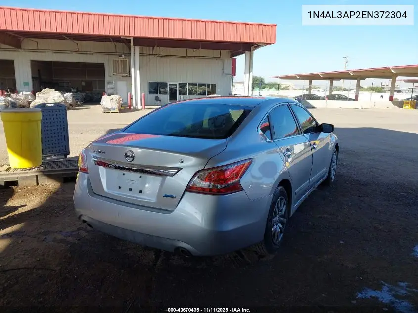 1N4AL3AP2EN372304 2014 Nissan Altima 2.5 S