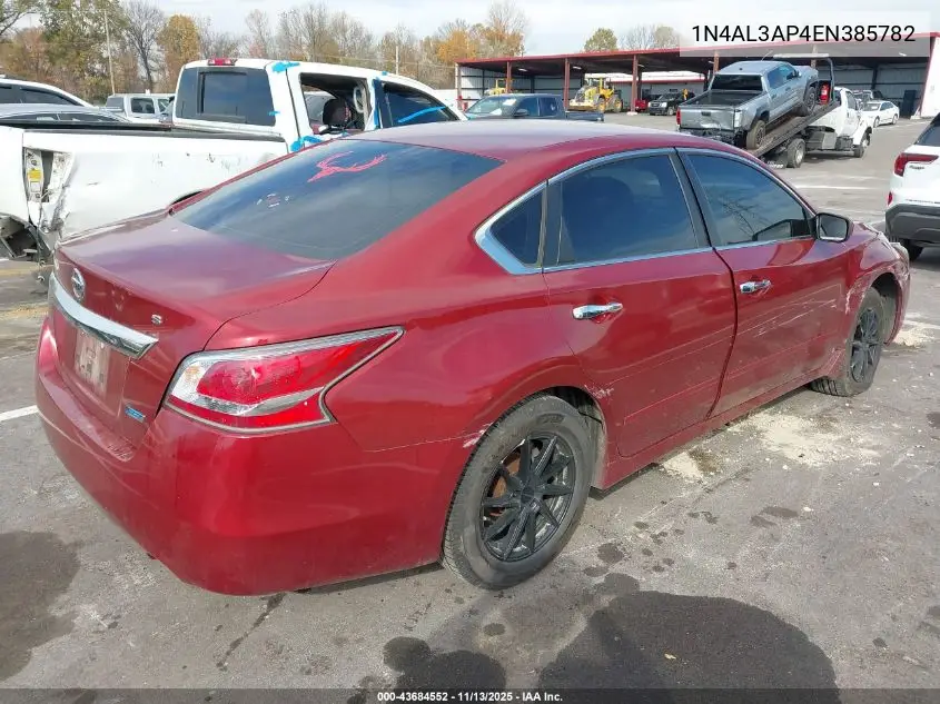 1N4AL3AP4EN385782 2014 Nissan Altima 2.5 S