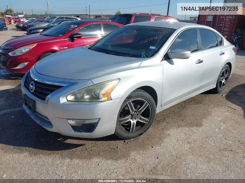1N4AL3AP5EC197235 2014 Nissan Altima 2.5/2.5 S/2.5 Sl/2.5 Sv