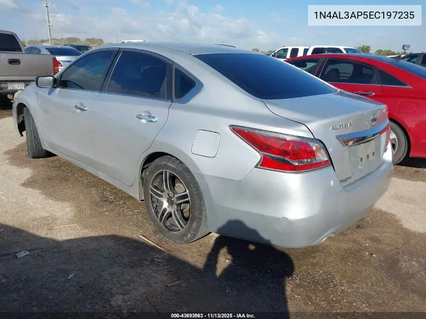 1N4AL3AP5EC197235 2014 Nissan Altima 2.5/2.5 S/2.5 Sl/2.5 Sv