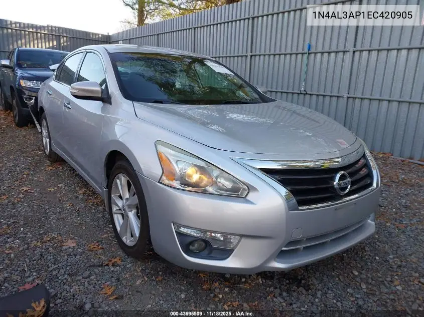 1N4AL3AP1EC420905 2014 Nissan Altima 2.5 Sv