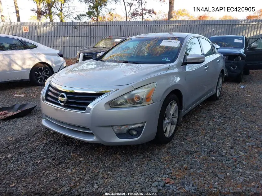 1N4AL3AP1EC420905 2014 Nissan Altima 2.5 Sv