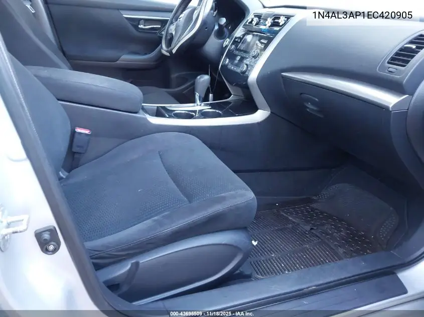 1N4AL3AP1EC420905 2014 Nissan Altima 2.5 Sv