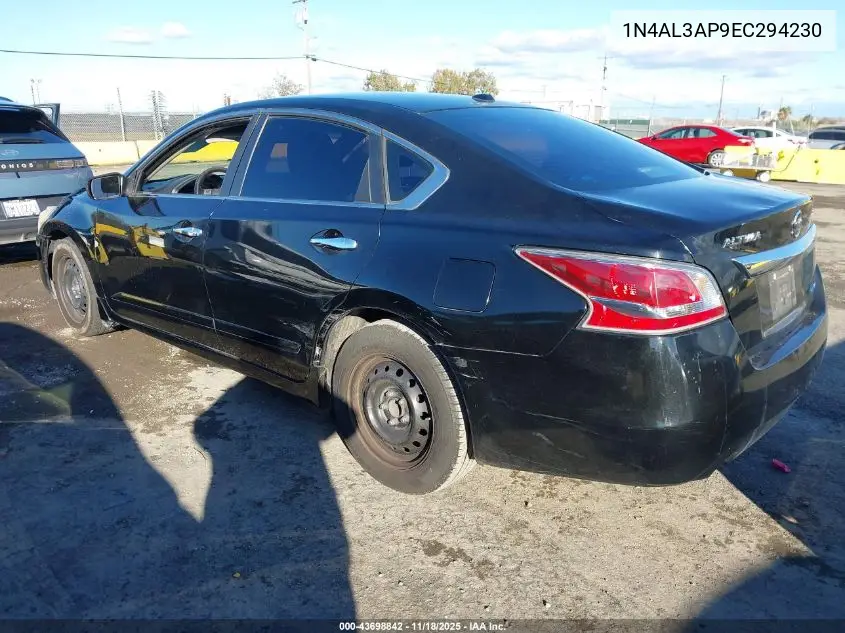 1N4AL3AP9EC294230 2014 Nissan Altima 2.5 Sv