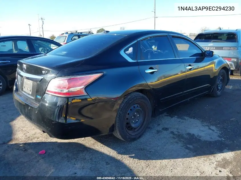 1N4AL3AP9EC294230 2014 Nissan Altima 2.5 Sv