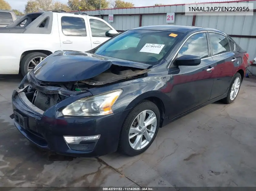 1N4AL3AP7EN224956 2014 Nissan Altima 2.5 Sv