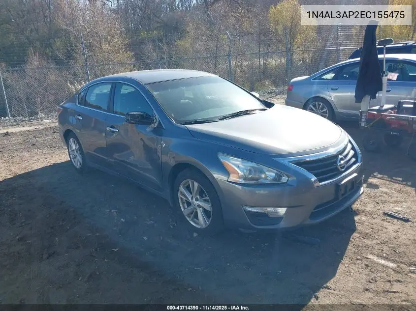 1N4AL3AP2EC155475 2014 Nissan Altima 2.5 Sv