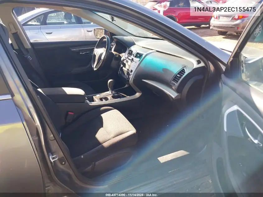 1N4AL3AP2EC155475 2014 Nissan Altima 2.5 Sv