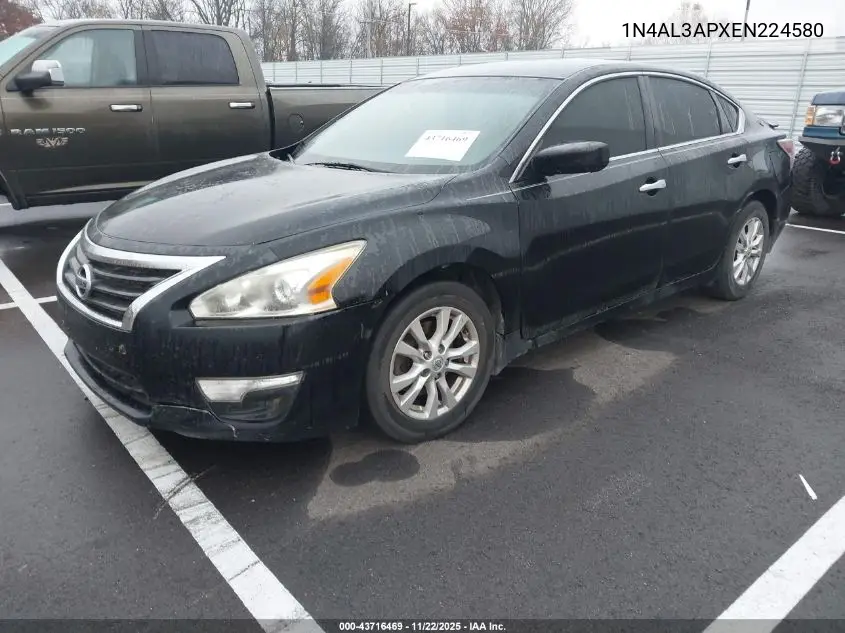 1N4AL3APXEN224580 2014 Nissan Altima 2.5 S