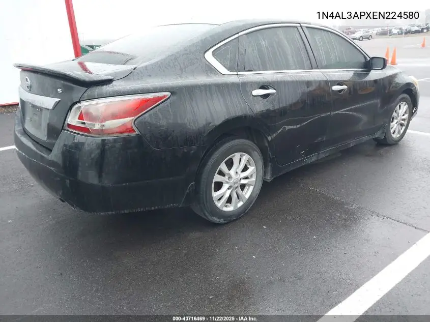 1N4AL3APXEN224580 2014 Nissan Altima 2.5 S