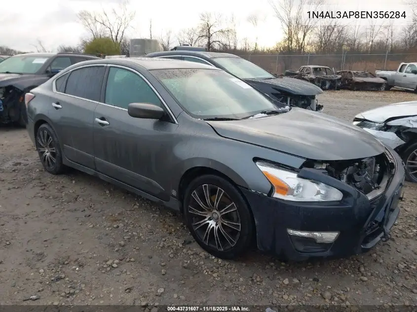 1N4AL3AP8EN356284 2014 Nissan Altima 2.5 S