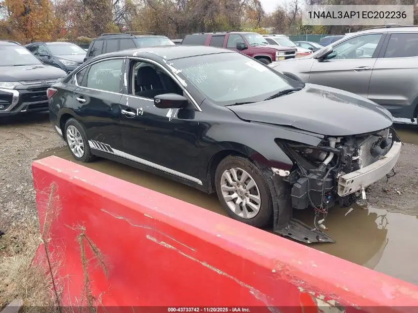 1N4AL3AP1EC202236 2014 Nissan Altima 2.5 S