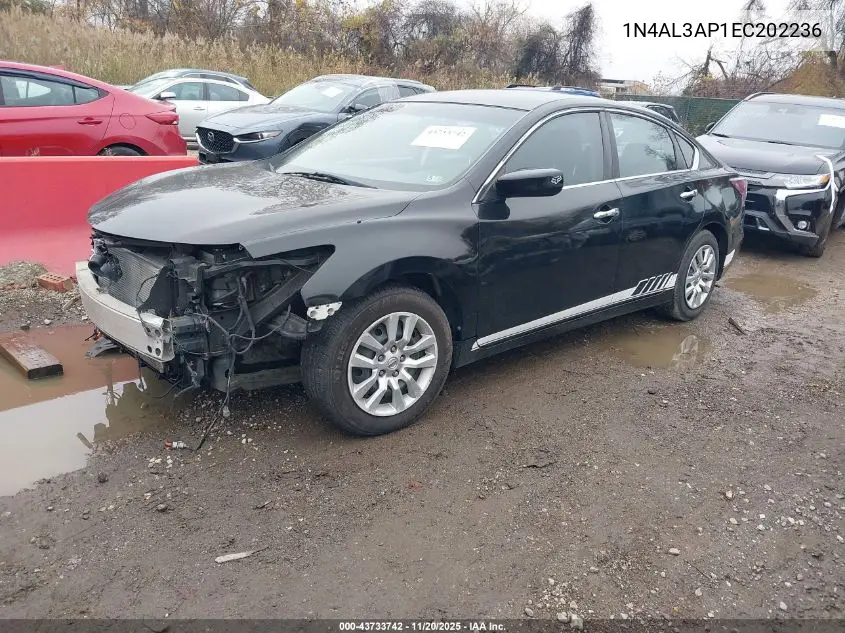 1N4AL3AP1EC202236 2014 Nissan Altima 2.5 S