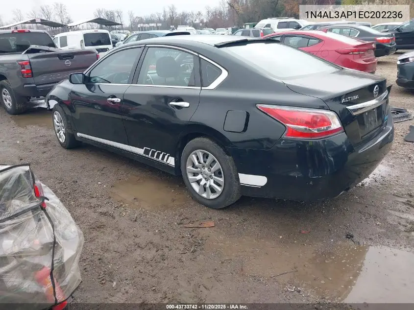 1N4AL3AP1EC202236 2014 Nissan Altima 2.5 S