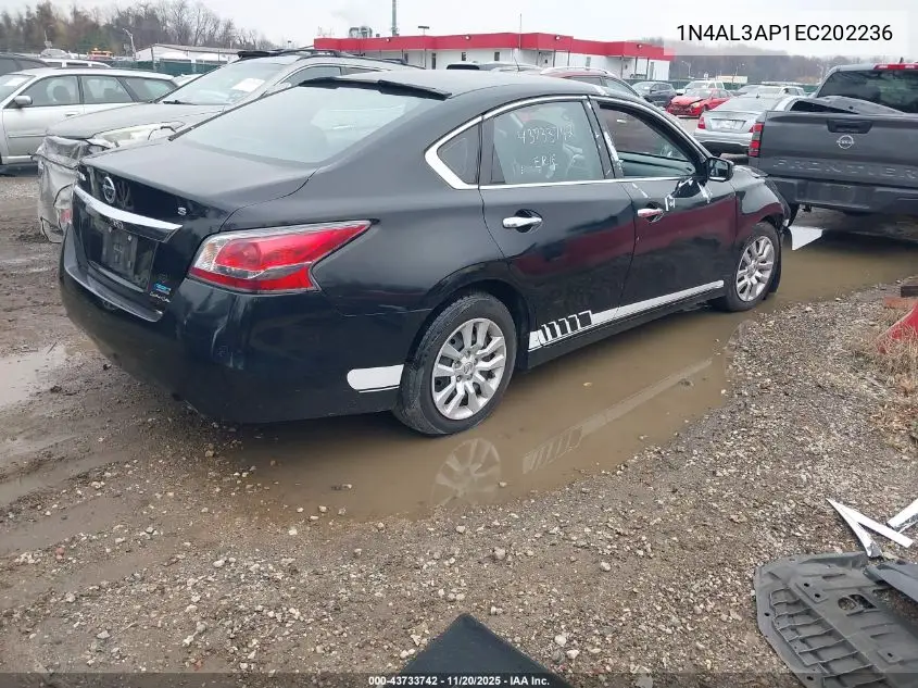 1N4AL3AP1EC202236 2014 Nissan Altima 2.5 S
