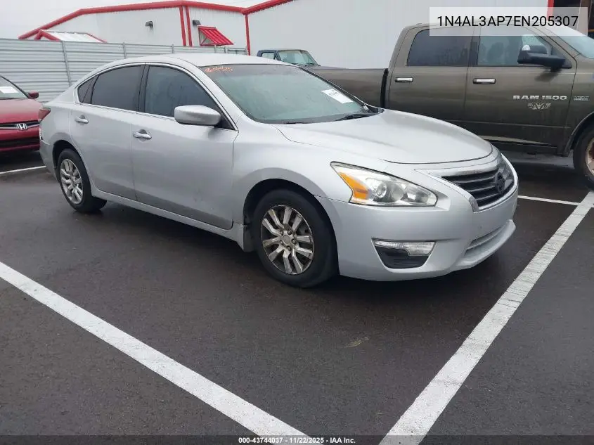 1N4AL3AP7EN205307 2014 Nissan Altima 2.5 S