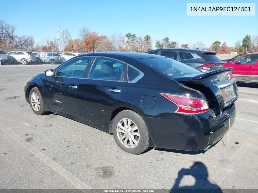 1N4AL3AP9EC124501 2014 Nissan Altima 2.5 S