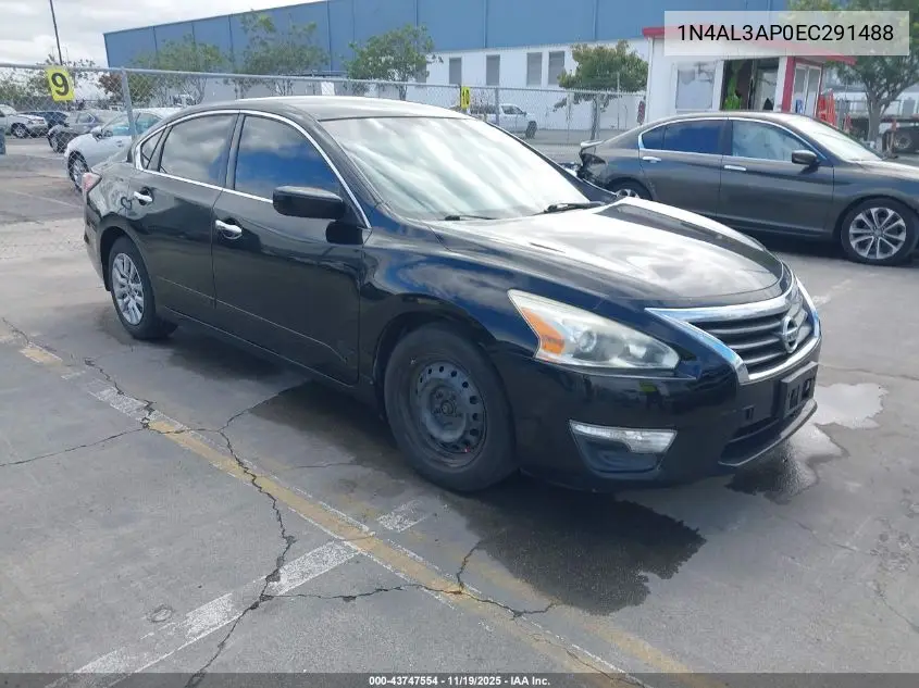 1N4AL3AP0EC291488 2014 Nissan Altima 2.5 S