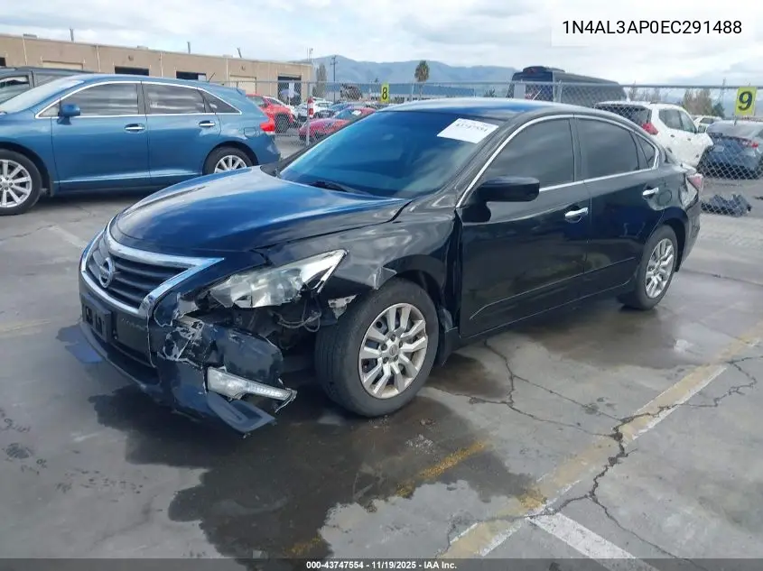 1N4AL3AP0EC291488 2014 Nissan Altima 2.5 S